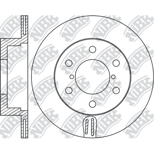 Тормозной диск NiBk, арт. RN1401
Тормозной диск NiBk, арт. RN1401