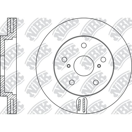 Тормозной диск NiBk, арт. RN1442
Тормозной диск NiBk, арт. RN1442