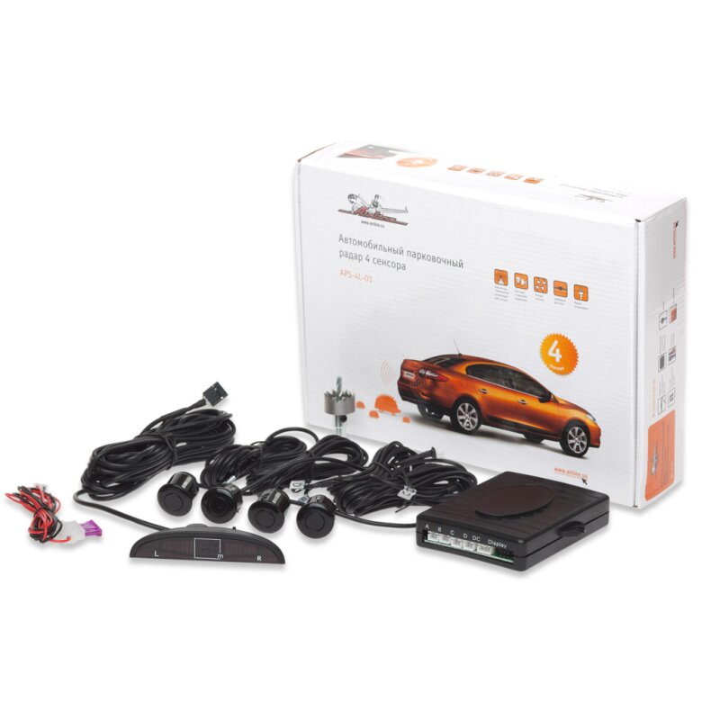 Парковочный радар 8 датчиков, светодиодный экран AIRLINE APS-8L-02
Парковочный радар 8 датчиков, светодиодный экран AIRLINE APS-8L-02