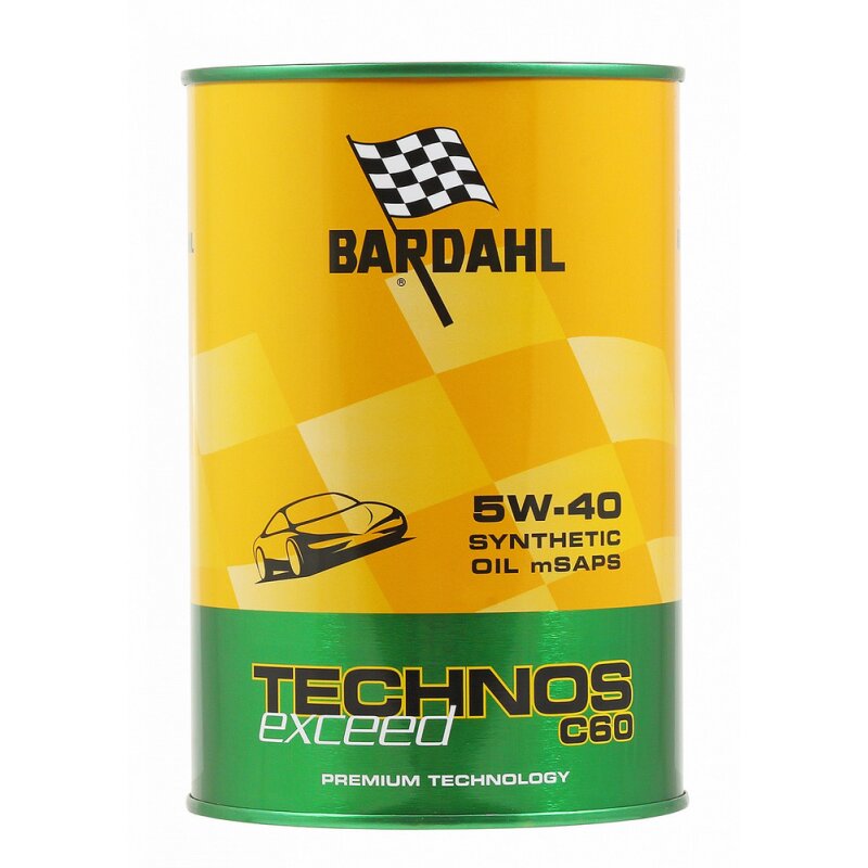 Масло моторное Bardahl Technos C60 MSAPS Exceed 5w40 синтетическое, SN/CF, ACEA C3, для дизельного двигателя, 1л, арт. 309040
Масло моторное Bardahl Technos C60 MSAPS Exceed 5w40 синтетическое, SN/CF, ACEA C3, для дизельного двигателя, 1л, арт. 309040