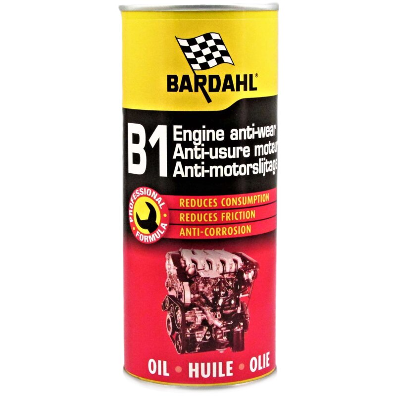 Присадка в моторное масло Bardahl B1, антифрикционная, банка 400мл, арт. 1205
Присадка в моторное масло Bardahl B1, антифрикционная, банка 400мл, арт. 1205