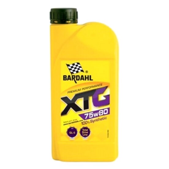 Масло трансмиссионное Bardahl XTG 75w80 синтетическое, GL-5, 1л, арт. 36371
Масло трансмиссионное Bardahl XTG 75w80 синтетическое, GL-5, 1л, арт. 36371