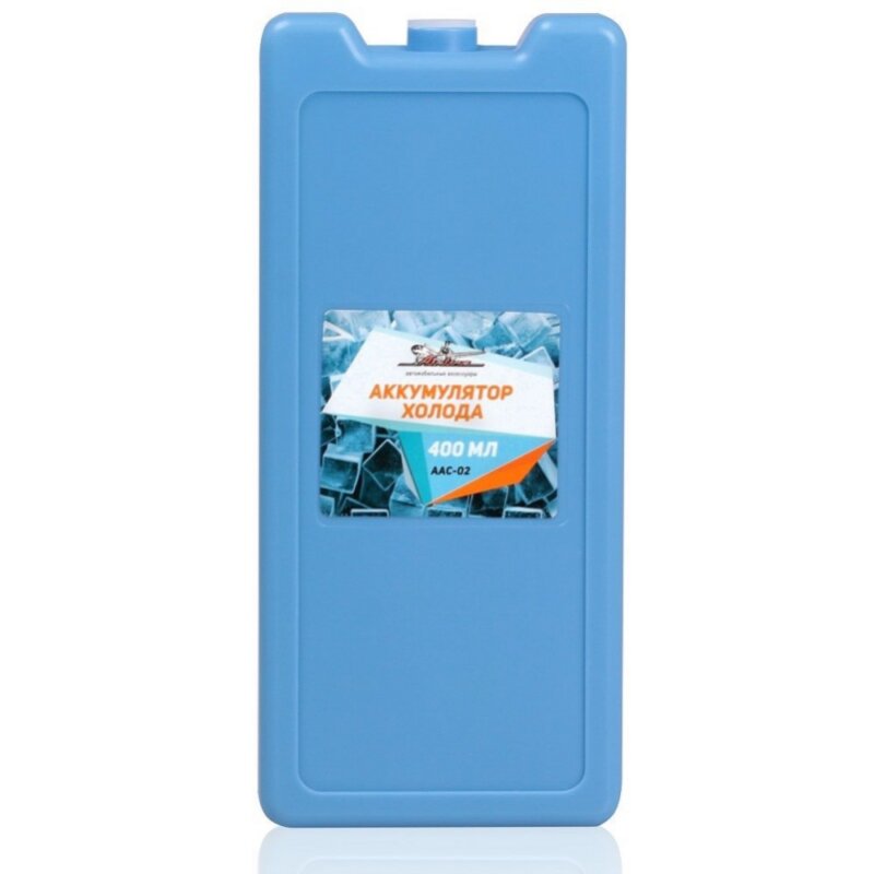 Аккумулятор холода AIRLINE AAC-02, объём 400мл, размер 180х82х30мм
Аккумулятор холода AIRLINE AAC-02, объём 400мл, размер 180х82х30мм