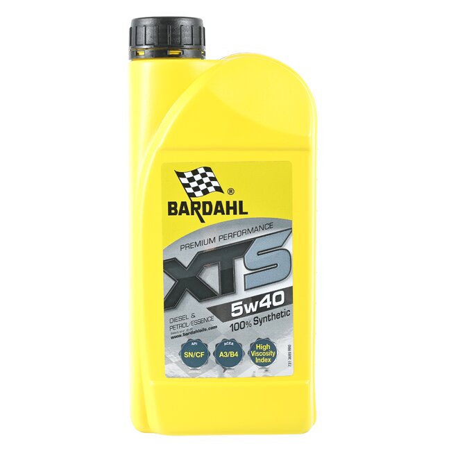 Масло моторное Bardahl XTS 5w40 синтетическое, SN/CF, ACEA A3/B4, универсальное, 1л, арт. 36891
Масло моторное Bardahl XTS 5w40 синтетическое, SN/CF, ACEA A3/B4, универсальное, 1л, арт. 36891