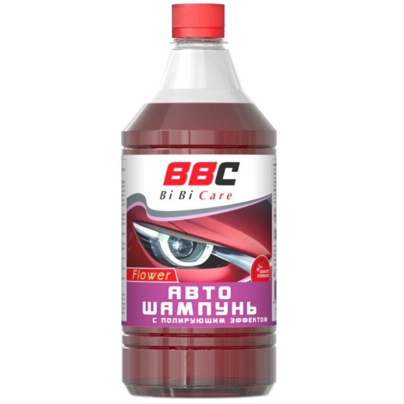 Автошампунь BiBiCare, для ручной мойки, с полирующим эффектом и цветочным ароматом, бутылка 1л, арт.4124
Автошампунь BiBiCare, для ручной мойки, с полирующим эффектом и цветочным ароматом, бутылка 1л, арт.4124