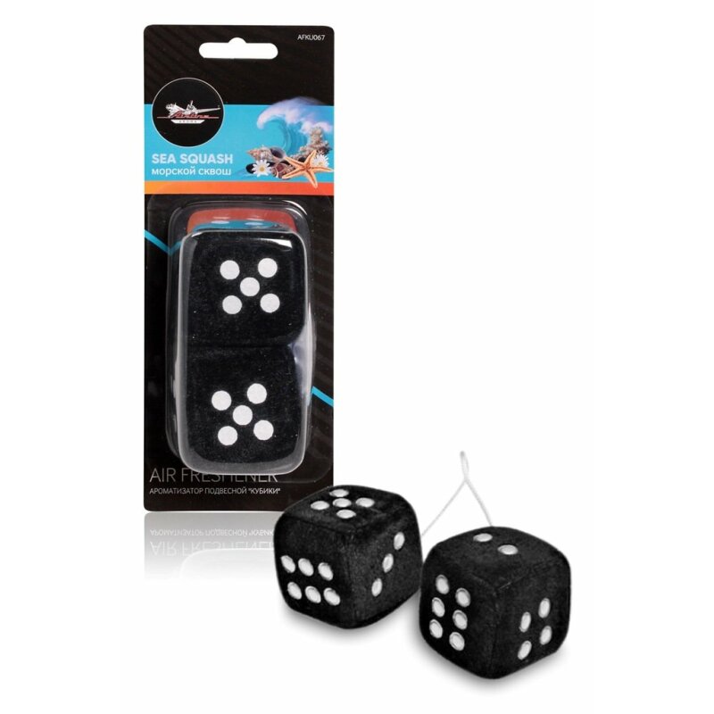 Ароматизатор подвесной "Кубики" морской сквош" AIRLINE AFKU067
Ароматизатор подвесной "Кубики" морской сквош" AIRLINE AFKU067