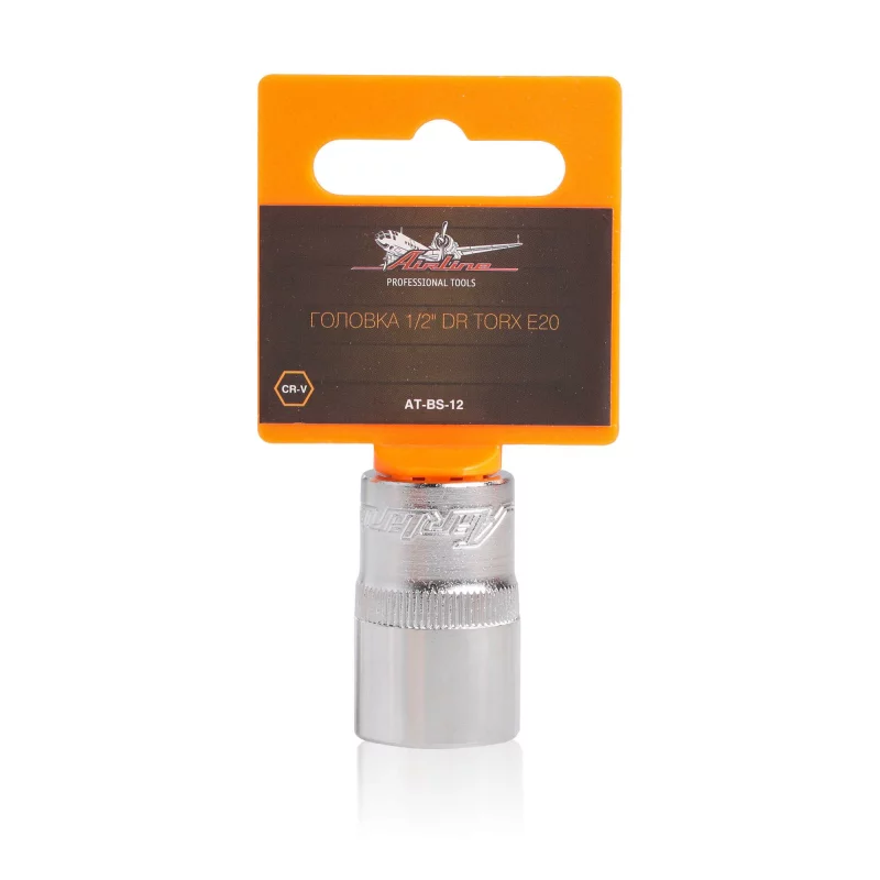 Головка 1/2" DR TORX E20" AIRLINE AT-BS-12
Головка 1/2" DR TORX E20" AIRLINE AT-BS-12
