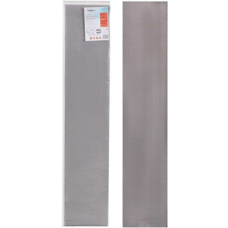 Сетка радиатора защитная AIRLINE алюминиевая, ячейки 10х4мм (R10), размер 100х20см, цвет черный, 1 шт
Сетка радиатора защитная AIRLINE алюминиевая, ячейки 10х4мм (R10), размер 100х20см, цвет черный, 1 шт