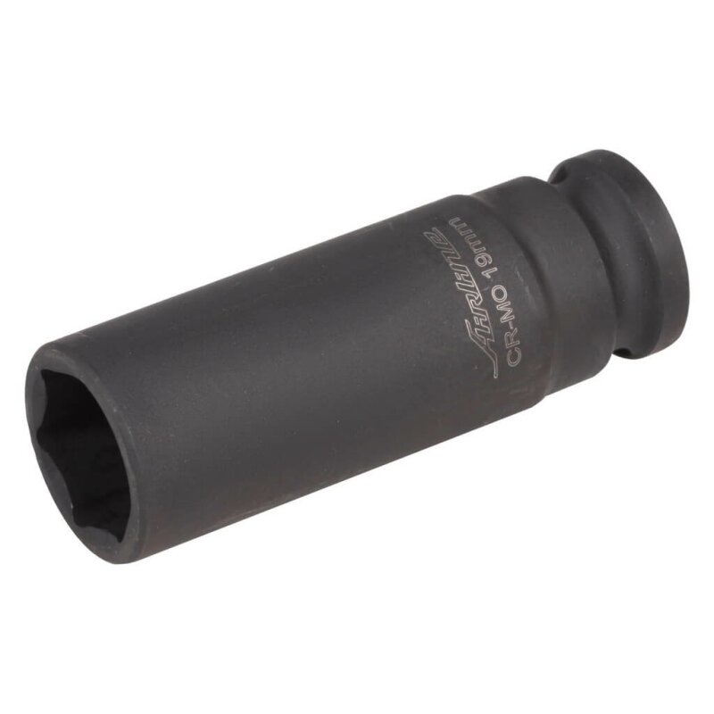 Головка ударная торцевая 1/2" DR шестигранная удлинённая 19мм" AIRLINE
Головка ударная торцевая 1/2" DR шестигранная удлинённая 19мм" AIRLINE