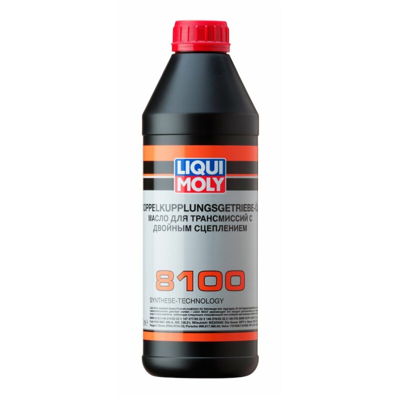 Масло трансмиссионное Liqui Moly Doppelkupplungsgetriebe-Oil 8100 синтетическое, 1л, арт. 39019
Масло трансмиссионное Liqui Moly Doppelkupplungsgetriebe-Oil 8100 синтетическое, 1л, арт. 39019