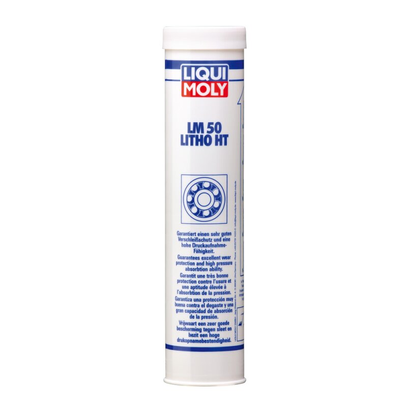 Смазка пластичная Liqui Moly LM 50 Litho HT, для подшипников, литиевая, антикоррозийная, туба 400г, арт. 7569
Смазка пластичная Liqui Moly LM 50 Litho HT, для подшипников, литиевая, антикоррозийная, туба 400г, арт. 7569