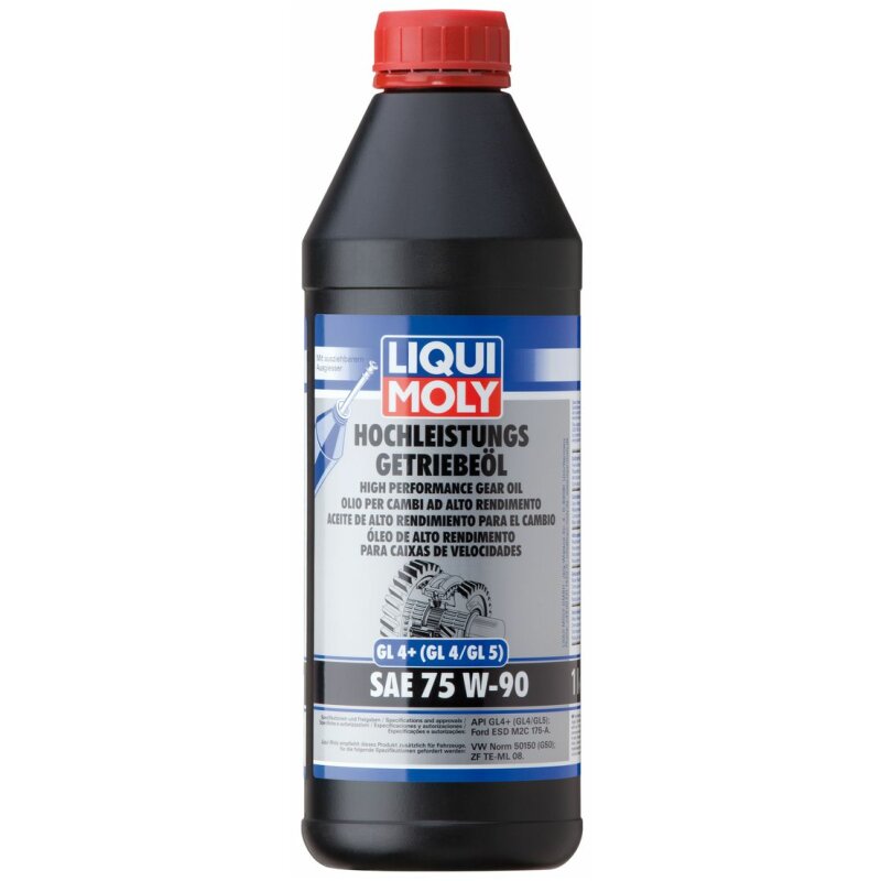 Масло трансмиссионное Liqui Moly Hochleistungs-Getriebeoil GL4+ 75w90 синтетическое, GL-4, 1л, арт. 3979
Масло трансмиссионное Liqui Moly Hochleistungs-Getriebeoil GL4+ 75w90 синтетическое, GL-4, 1л, арт. 3979