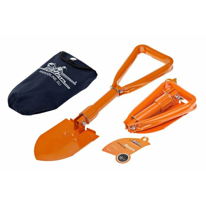 Лопата саперная AIRLINE складная, большая, длина 24/58см, сумка, арт. AB-S-03
Лопата саперная AIRLINE складная, большая, длина 24/58см, сумка, арт. AB-S-03