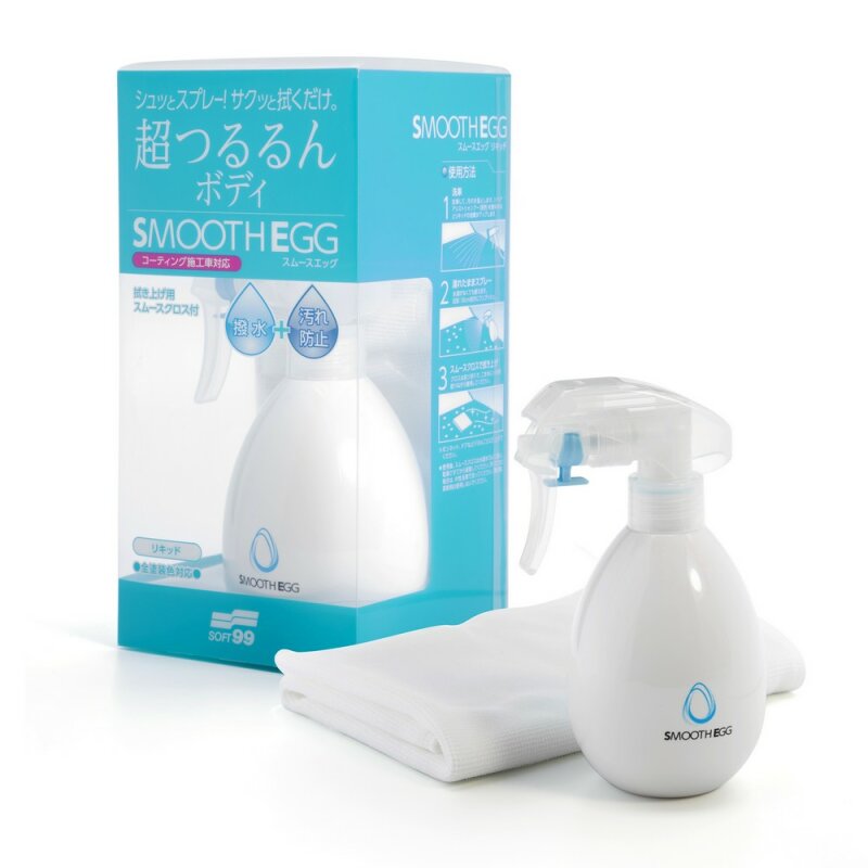 Покрытие кузова Soft99 Smooth Egg Liquid, восстанавливает водоотталкивающие свойства жидкого стекла, бутылка с триггером 250мл (+салфетка), арт. 00510
Покрытие кузова Soft99 Smooth Egg Liquid, восстанавливает водоотталкивающие свойства жидкого стекла, бутылка с триггером 250мл (+салфетка), арт. 00510