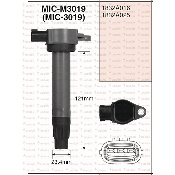 Катушка зажигания New-Era, арт. MICM3019
Катушка зажигания New-Era, арт. MICM3019