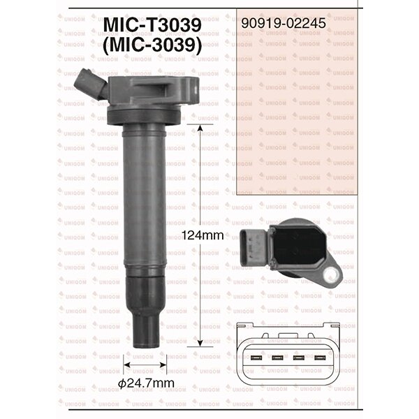 Катушка зажигания New-Era, арт. MICT3039
Катушка зажигания New-Era, арт. MICT3039
