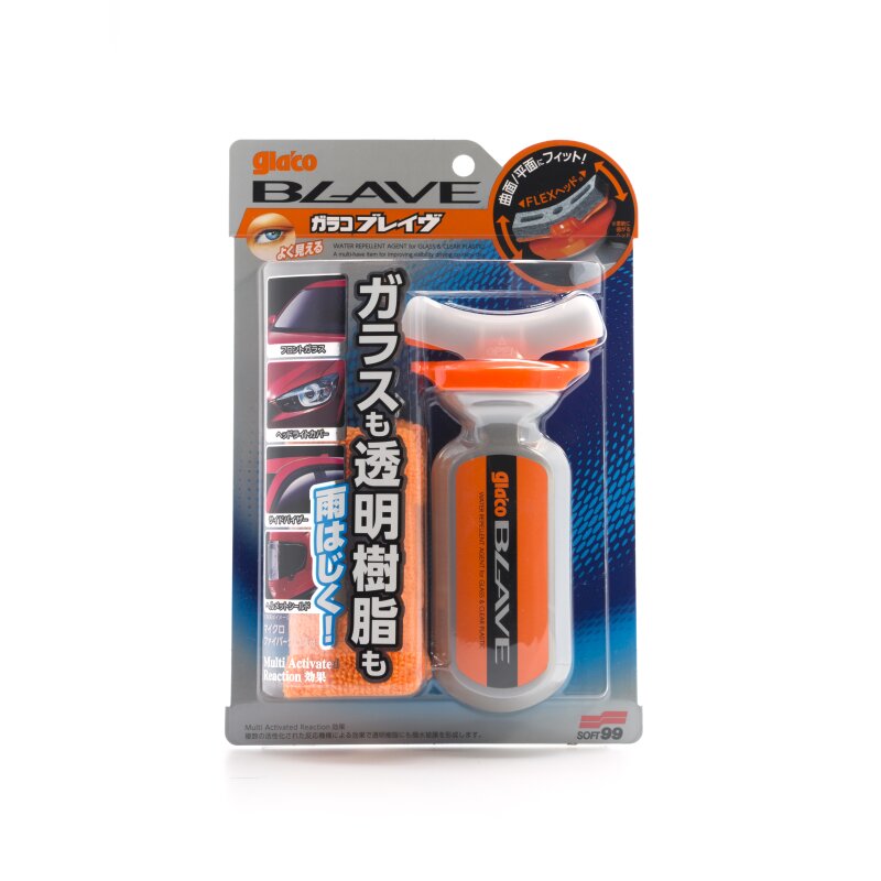 Антидождь Soft 99 Glaco Blave, для стёкол, зеркал и пластика, с водоотталкивающим эффектом, флакон с аппликатором 70 мл, арт. 04953
Антидождь Soft 99 Glaco Blave, для стёкол, зеркал и пластика, с водоотталкивающим эффектом, флакон с аппликатором 70 мл, арт. 04953