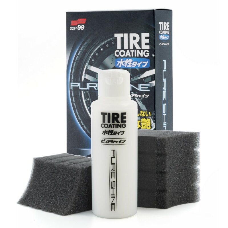 Полироль (чернитель) шин Soft 99 Pure Shine, для придания блеска, бутылка 100мл (+2 губки), арт. 02079
Полироль (чернитель) шин Soft 99 Pure Shine, для придания блеска, бутылка 100мл (+2 губки), арт. 02079