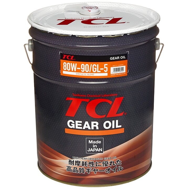 Масло трансмиссионное TCL Gear полусинтетическое, GL-5, 20л, арт. G0208090
Масло трансмиссионное TCL Gear полусинтетическое, GL-5, 20л, арт. G0208090