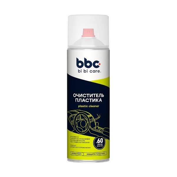 Очиститель кузова и салона BiBiCare Plasnic Cleaner, пенный, для пластика, от различных загрязнений, аэрозоль 650мл, арт. 4019
Очиститель кузова и салона BiBiCare Plasnic Cleaner, пенный, для пластика, от различных загрязнений, аэрозоль 650мл, арт. 4019