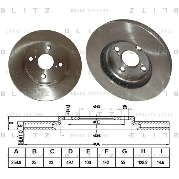 Диск тормозной BS0180
Диск тормозной BS0180