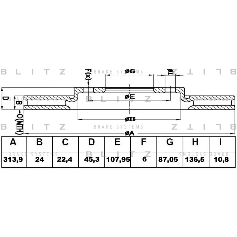 Тормозной диск BS0411
Тормозной диск BS0411