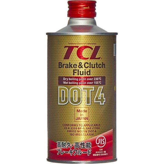 Жидкость тормозная TCL Brake & Clutch Fluid, DOT 4, 355мл
Жидкость тормозная TCL Brake & Clutch Fluid, DOT 4, 355мл