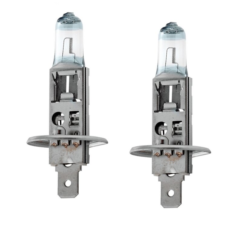 Лампа галогенная PIAA Night Tech H1 (P14.5s, T8), 12В, 55Вт, 3600К, комплект 2 шт