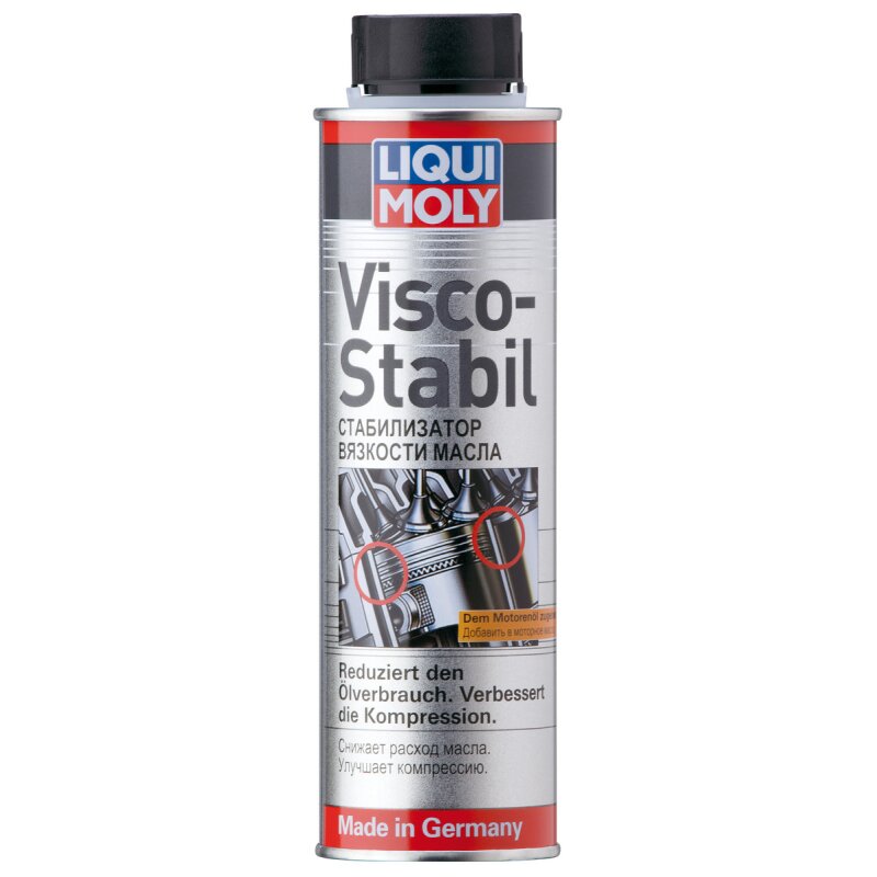 Стабилизатор вязкости моторного масла Liqui Moly Visco-Stabil, бутылка 300мл
Стабилизатор вязкости моторного масла Liqui Moly Visco-Stabil, бутылка 300мл