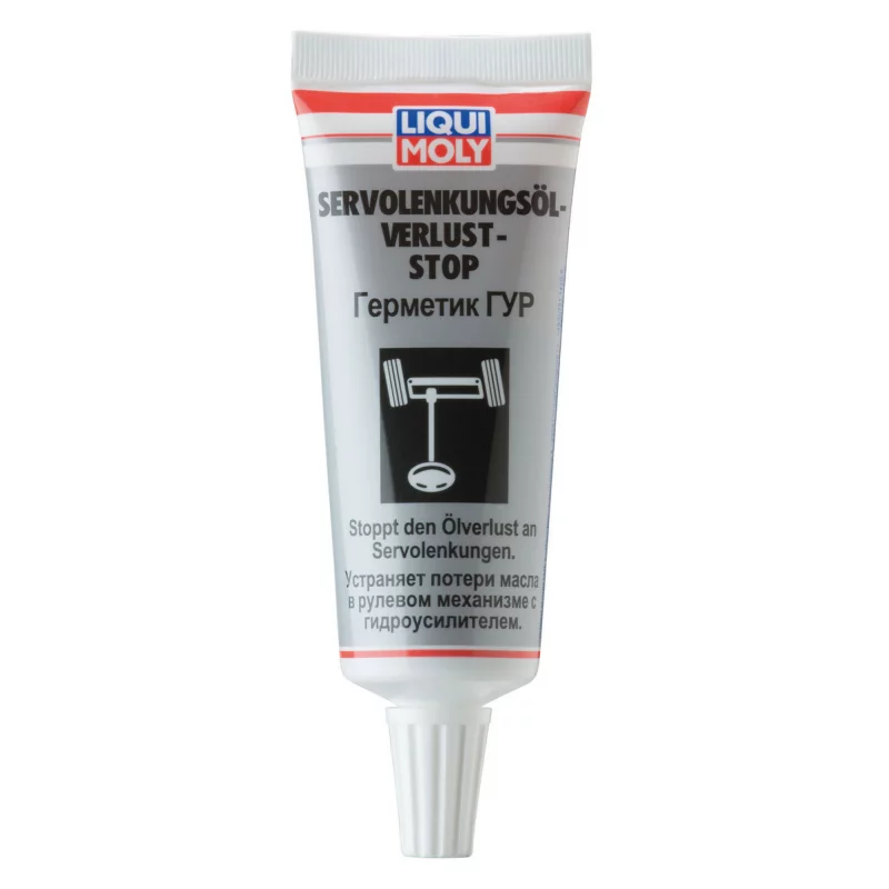 Герметик для гидроусилителя руля Liqui Moly Servolenkungsoil-Verlust-Stop, туба 35мл
Герметик для гидроусилителя руля Liqui Moly Servolenkungsoil-Verlust-Stop, туба 35мл