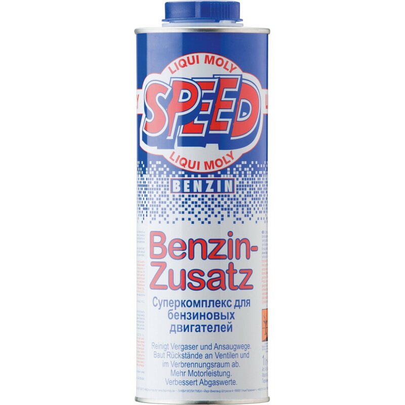Присадка в топливо Liqui Moly Speed Benzin Zusatz, для бензина, комплексная, бутылка 1л
Присадка в топливо Liqui Moly Speed Benzin Zusatz, для бензина, комплексная, бутылка 1л