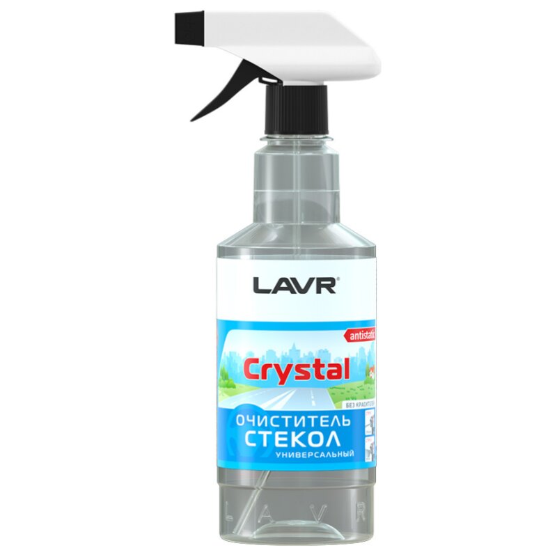 Очиститель стёкол и зеркал Lavr Glass Cleaner Crystal, от следов насекомых и дорожных реагентов, масляных и жировых пятен, бутылка с триггером 500мл, арт. Ln1601
Очиститель стёкол и зеркал Lavr Glass Cleaner Crystal, от следов насекомых и дорожных реагентов, масляных и жировых пятен, бутылка с триггером 500мл, арт. Ln1601