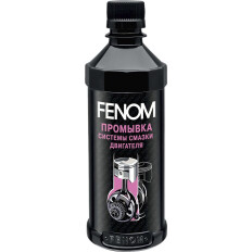 Промывка масляной системы Fenom, для бензиновых и дизельных двигателей, восстанавливает мощность, бутылка 330мл, арт. FN1229