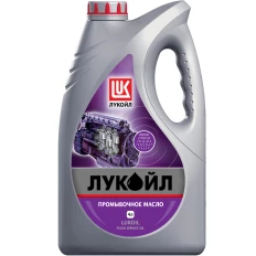 Масло промывочное Лукойл Flush Service Oil, минеральное, для бензиновых и дизельных двигателей, канистра 4л, арт. 19465/3705297
