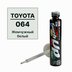 Краска для ремонта сколов и царапин Soft 99 Touch Up Paint, цветовой код 064, акриловая, флакон с кисточкой, 12мл, арт. T-7502