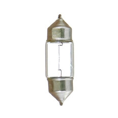 Лампа Koito Festoon (SV8.5, T10x31), 12В, 10Вт, 1 шт, арт. 2254