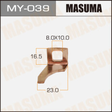 Контакт втягивающего реле стартера Masuma, арт. MY-039