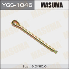 Шплинт MASUMA YGS-1046 6x60mm, 5 шт