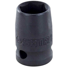 Головка торцевая ударная SATA, короткая, 6-гранная, под квадрат 1/2", 19мм, арт. 34312 (33309)