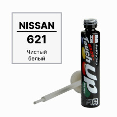 Краска для ремонта сколов и царапин Soft 99 Touch Up Paint, цветовой код 621, акриловая, флакон с кисточкой, 12мл, арт. N-31E