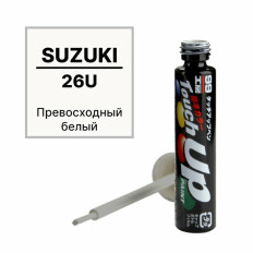 Краска для ремонта сколов и царапин Soft 99 Touch Up Paint, цветовой код 26U, акриловая, флакон с кисточкой, 12мл, арт. S-90