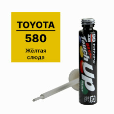 Краска для ремонта сколов и царапин Soft 99 Touch Up Paint, цветовой код 580, акриловая, флакон с кисточкой, 12мл, арт. T-53