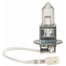 Лампа галогенная Диалуч Classic H3 (PK22s, T12), 12В, 55Вт, 3000К, 1 шт, арт. 12553