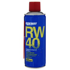 Смазка проникающая (жидкий ключ) Runway RW40, многоцелевая, водостойкая, аэрозоль 400мл, арт. RW6098