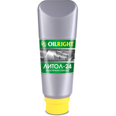 Смазка пластичная OILRIGHT Литол-24, для подшипников и шарниров, водостойкая, туба 160г, арт. 6090