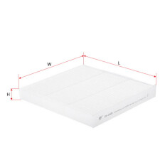 Фильтр салонный Sakura AC-806, арт. CA-1606