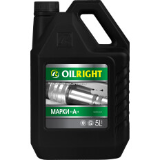 Масло гидравлическое OILRIGHT марки «А», минеральное, 5л, арт. 2625