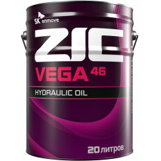 Масло гидравлическое ZIC Vega 46, синтетическое, 20л, арт. 192635