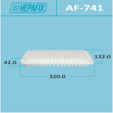 Фильтр воздушный Hepafix A-741, арт. AF-741