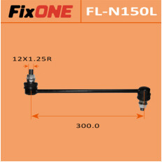 Стойка стабилизатора (линк) FixONE, левая, арт. FL-N150L